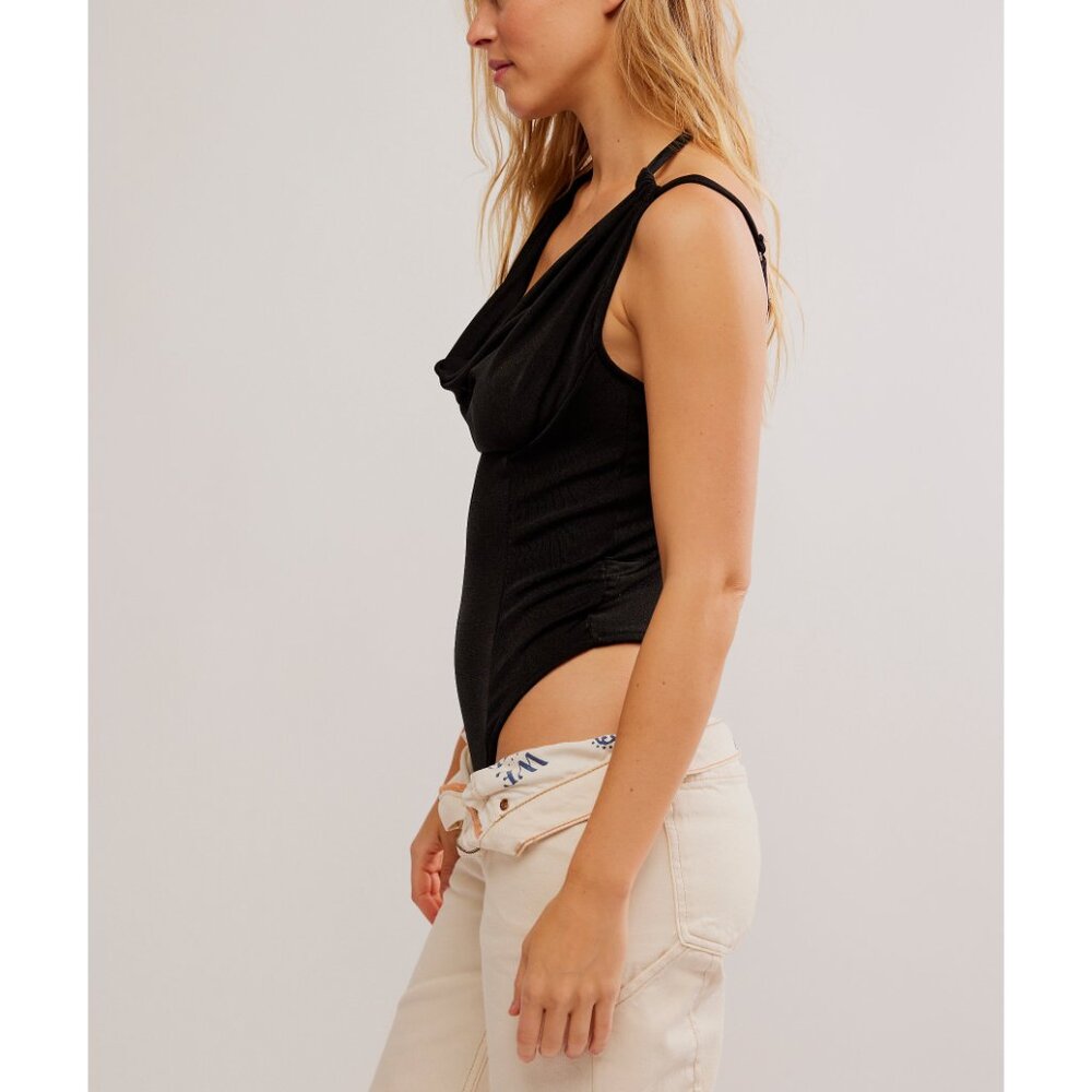 Free People First Choice Bodysuit / Black View 3